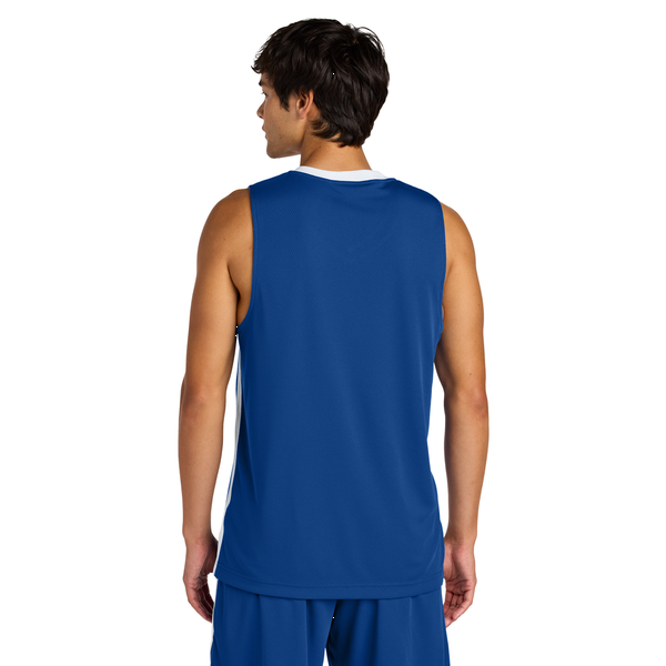 Sport-Tek® Rival Poly Closed-Hole Mesh Basketball Reversible Unisex Jersey