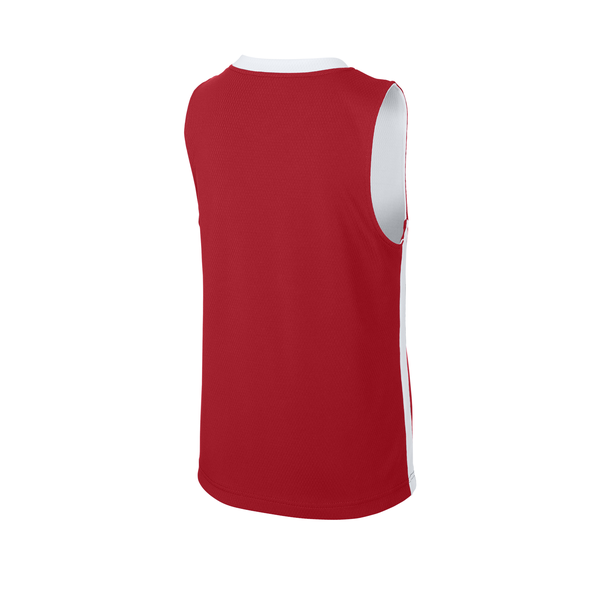 Sport-Tek® Rival Poly Closed-Hole Mesh Basketball Reversible Youth Jersey