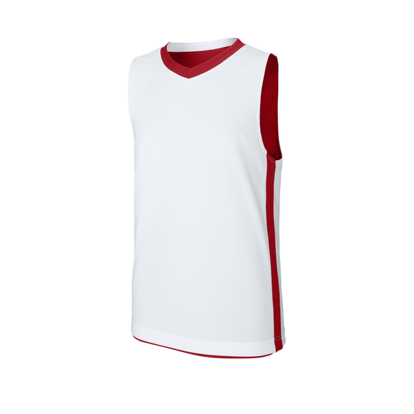 Sport-Tek® Rival Poly Closed-Hole Mesh Basketball Reversible Youth Jersey