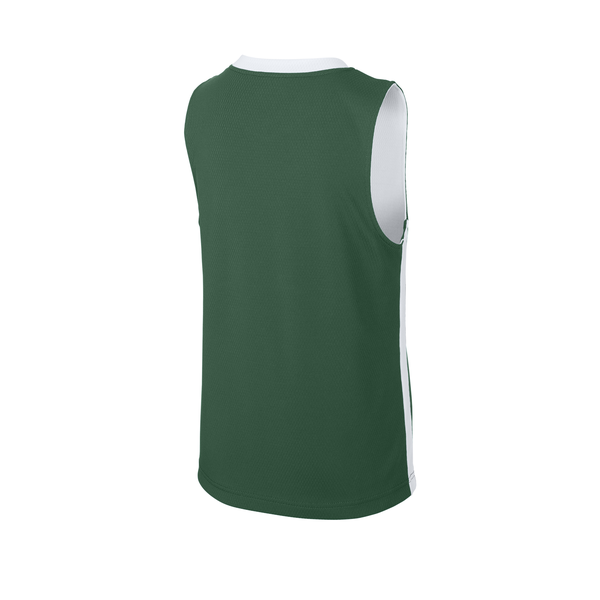 Sport-Tek® Rival Poly Closed-Hole Mesh Basketball Reversible Youth Jersey