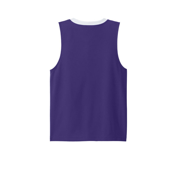 Sport-Tek® Rival Poly Closed-Hole Mesh Basketball Reversible Youth Jersey