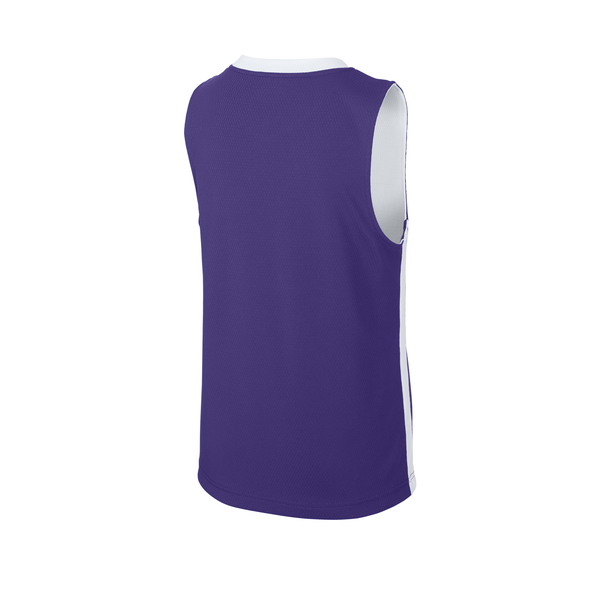 Sport-Tek® Rival Poly Closed-Hole Mesh Basketball Reversible Youth Jersey