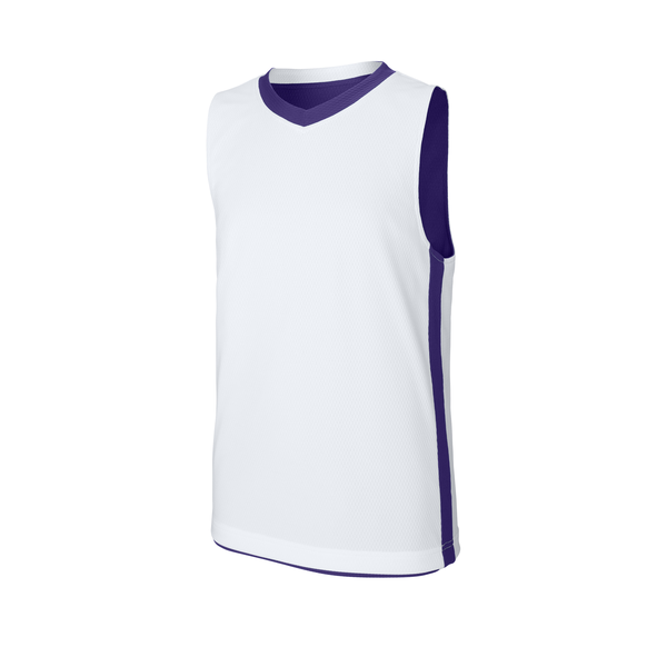 Sport-Tek® Rival Poly Closed-Hole Mesh Basketball Reversible Youth Jersey