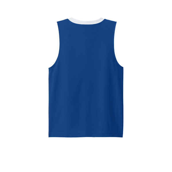 Sport-Tek® Rival Poly Closed-Hole Mesh Basketball Reversible Youth Jersey