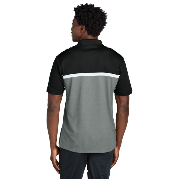 Sport-Tek® UV Poly Micropique Colorblock Men's Polo