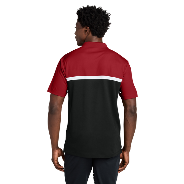 Sport-Tek® UV Poly Micropique Colorblock Men's Polo