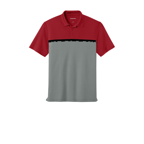 Sport-Tek® UV Poly Micropique Colorblock Men's Polo