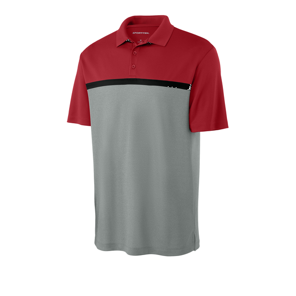 Sport-Tek® UV Poly Micropique Colorblock Men's Polo