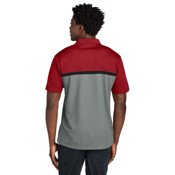 Sport-Tek® UV Poly Micropique Colorblock Men's Polo