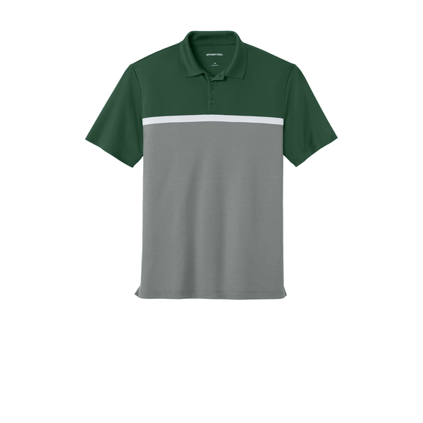 Sport-Tek® UV Poly Micropique Colorblock Men's Polo