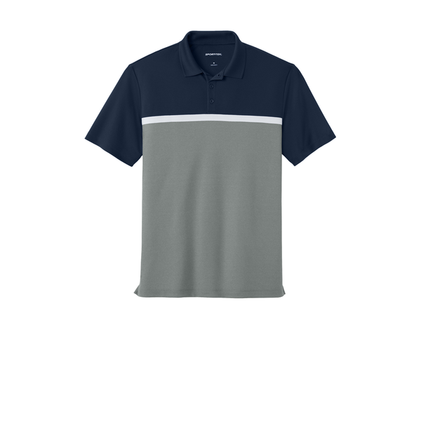 Sport-Tek® UV Poly Micropique Colorblock Men's Polo
