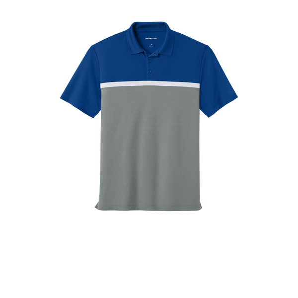 Sport-Tek® UV Poly Micropique Colorblock Men's Polo