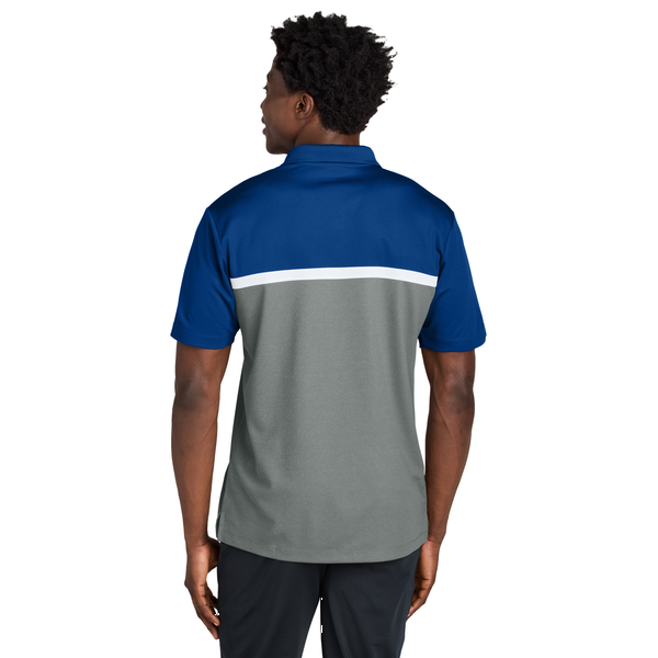 Sport-Tek® UV Poly Micropique Colorblock Men's Polo