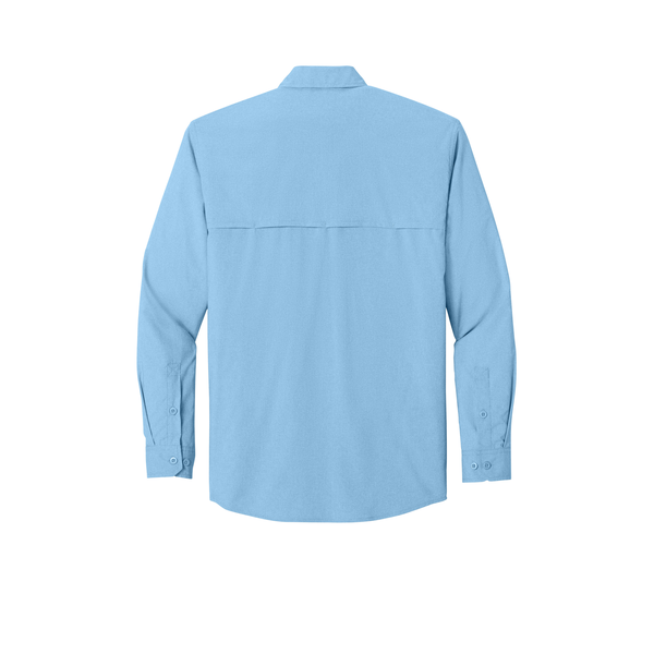 Carhartt® Force® Sun Defender™ Poly/Nylon Chambray Long Sleeve Men's Shirt