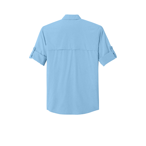 Carhartt® Force® Sun Defender™ Poly/Nylon Chambray Long Sleeve Men's Shirt