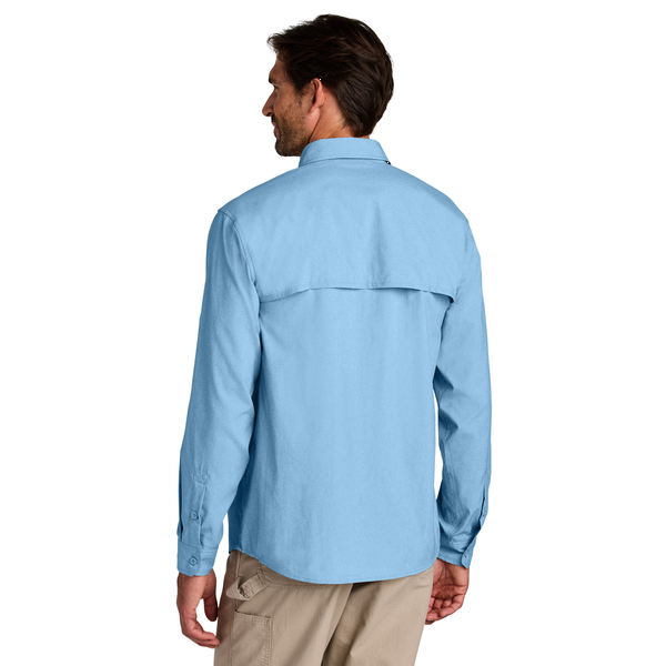 Carhartt® Force® Sun Defender™ Poly/Nylon Chambray Long Sleeve Men's Shirt