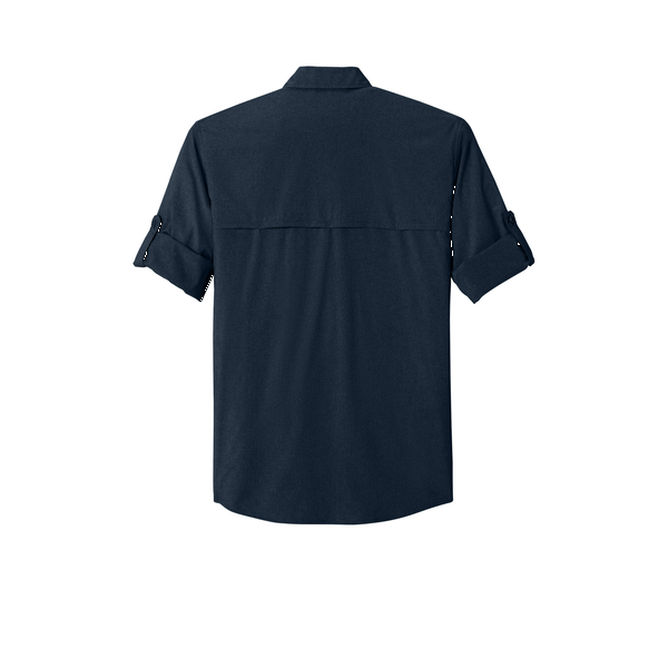 Carhartt® Force® Sun Defender™ Poly/Nylon Chambray Long Sleeve Men's Shirt