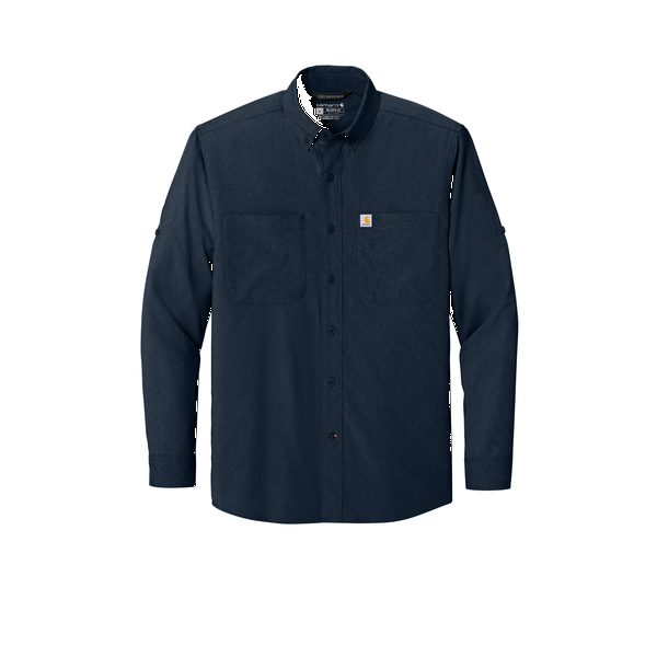 Carhartt® Force® Sun Defender™ Poly/Nylon Chambray Long Sleeve Men's Shirt