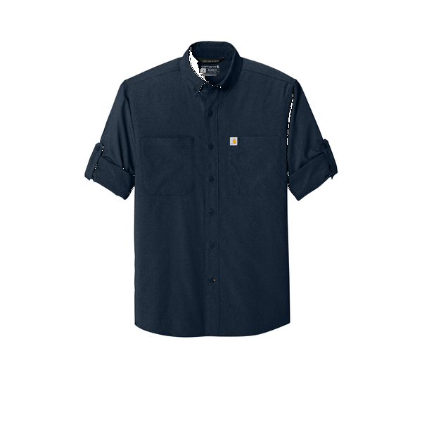 Carhartt® Force® Sun Defender™ Poly/Nylon Chambray Long Sleeve Men's Shirt