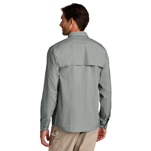 Carhartt® Force® Sun Defender™ Poly/Nylon Chambray Long Sleeve Men's Shirt