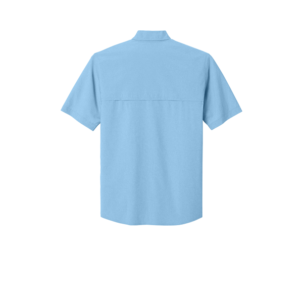 Carhartt® Force® Sun Defender™ Poly/Nylon Chambray Short Sleeve Men's Shirt