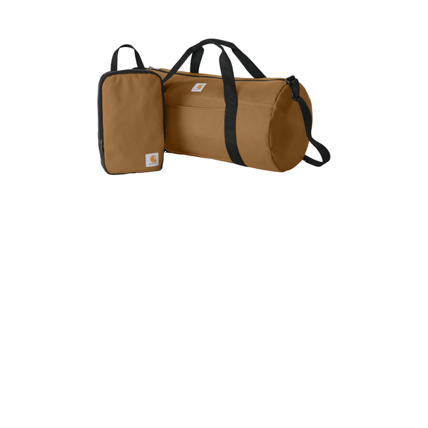 Carhartt® Canvas Polyester Packable Duffel w/ Pouch