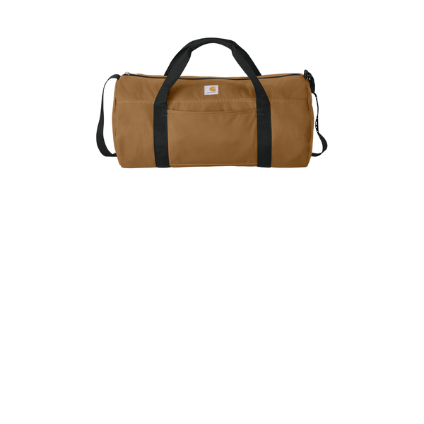 Carhartt® Canvas Polyester Packable Duffel w/ Pouch