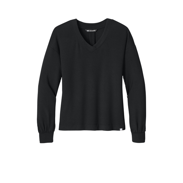 TravisMathew® Long Weekend Tri-Blend Ladies' V-Neck