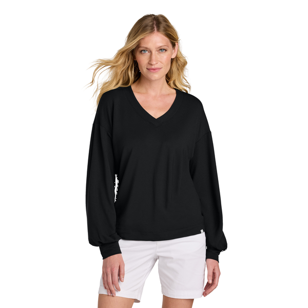 TravisMathew® Long Weekend Tri-Blend Ladies' V-Neck