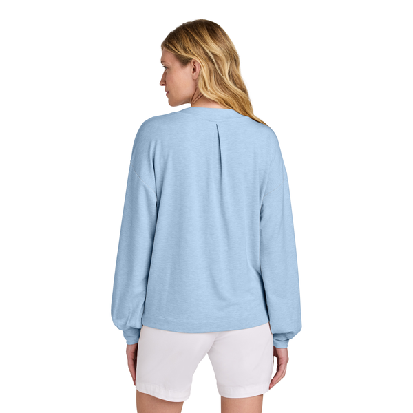 TravisMathew® Long Weekend Tri-Blend Ladies' V-Neck