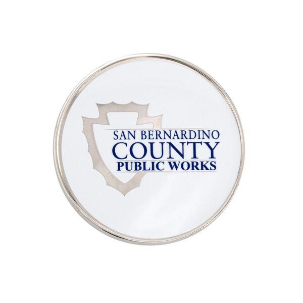 Speed Challenge Coin Edge w/ 3D Texture Print, 2"