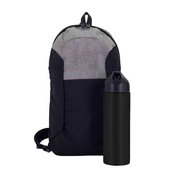 Pac-It Ready Sling Bag & Water Bottle Gift Set