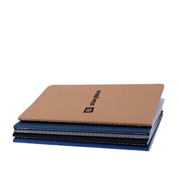 Stitches Recycled Paper Notebook, 5" x 7"