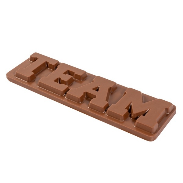 Chocolate Molded TEAM, 4.5oz.