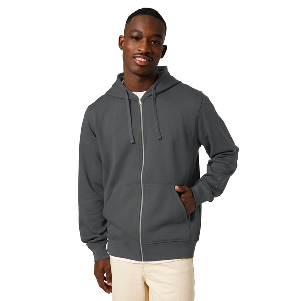 Stanley/Stella® Mixer Cotton/Poly Full-Zip Hooded Unisex Sweatshirt