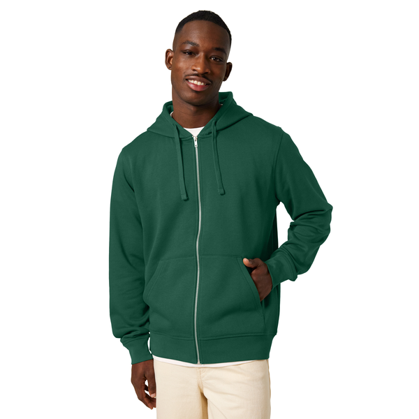 Stanley/Stella® Mixer Cotton/Poly Full-Zip Hooded Unisex Sweatshirt