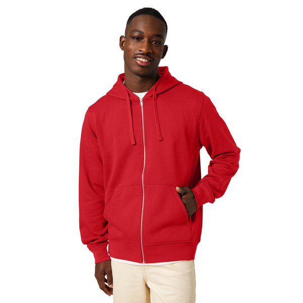 Stanley/Stella® Mixer Cotton/Poly Full-Zip Hooded Unisex Sweatshirt
