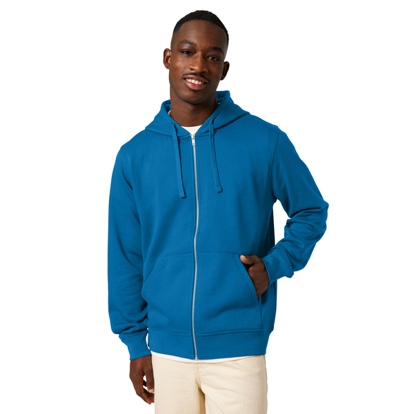 Stanley/Stella® Mixer Cotton/Poly Full-Zip Hooded Unisex Sweatshirt