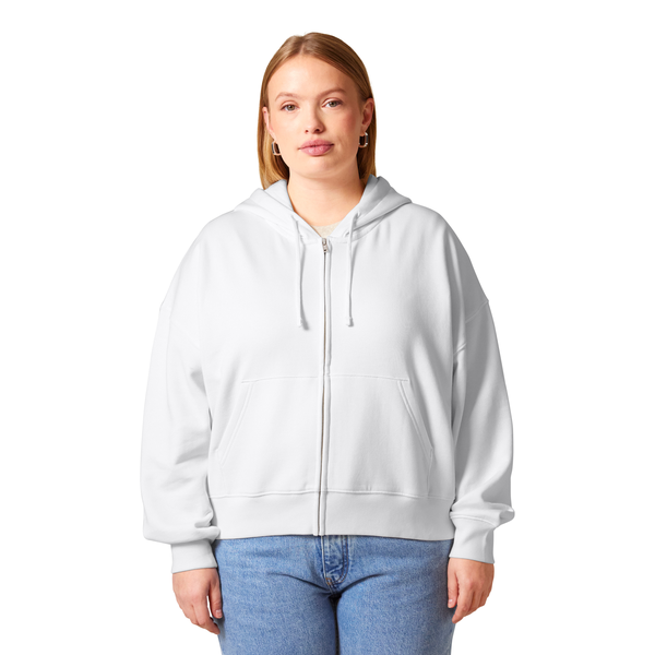 Stanley/Stella® Stella Ida Cotton/Poly Full-Zip Hooded Ladies' Sweatshirt