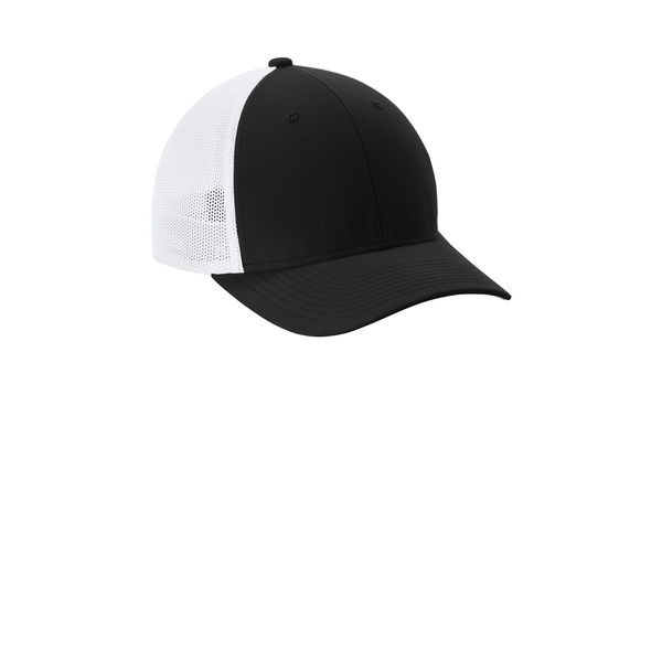 Sport-Tek® Stretch-Tek Structured Mesh Back Cap