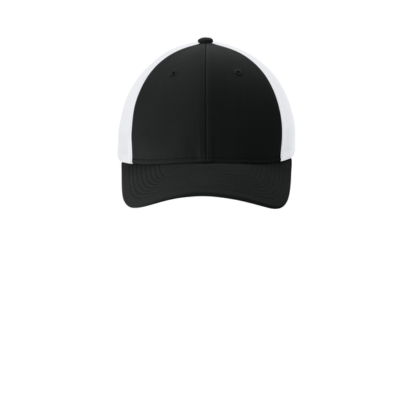 Sport-Tek® Stretch-Tek Structured Mesh Back Cap