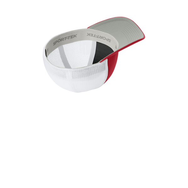 Sport-Tek® Stretch-Tek Structured Mesh Back Cap