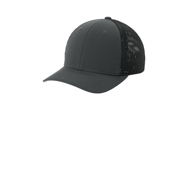 Sport-Tek® Stretch-Tek Structured Mesh Back Cap