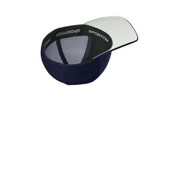 Sport-Tek® Stretch-Tek Structured Mesh Back Cap