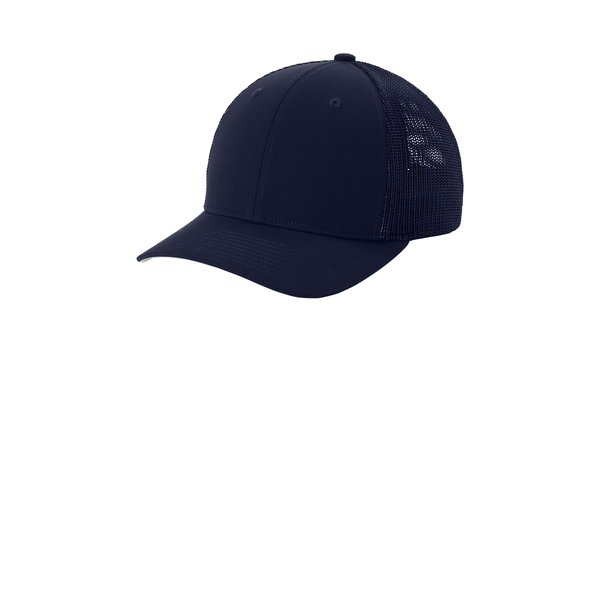 Sport-Tek® Stretch-Tek Structured Mesh Back Cap