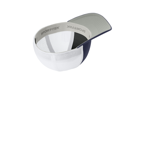 Sport-Tek® Stretch-Tek Structured Mesh Back Cap