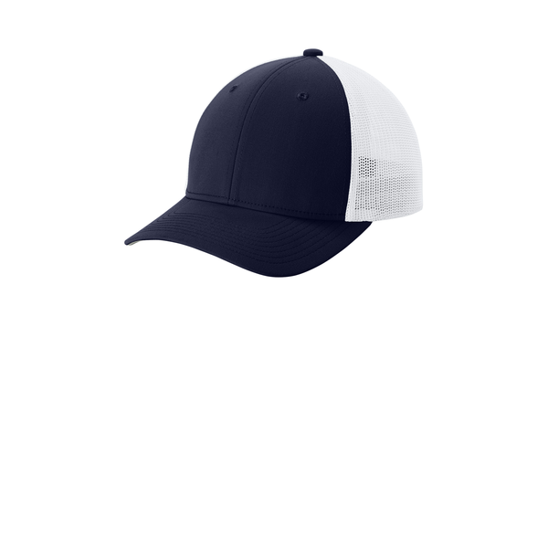 Sport-Tek® Stretch-Tek Structured Mesh Back Cap