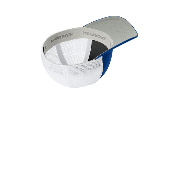 Sport-Tek® Stretch-Tek Structured Mesh Back Cap