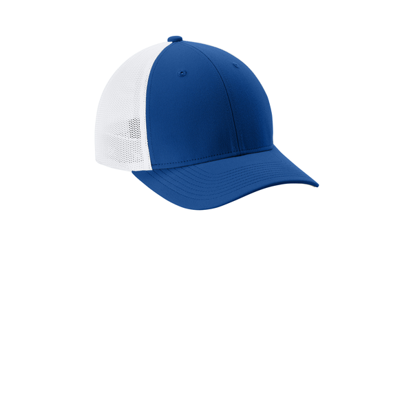 Sport-Tek® Stretch-Tek Structured Mesh Back Cap