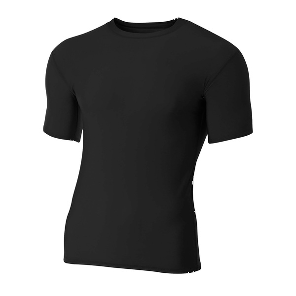 A4® Compression Poly/Spandex Short Sleeve Unisex Tee